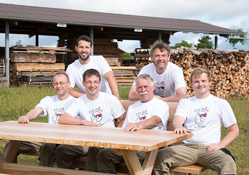 Das Team der Schreinerei Habenstein aus Trabelsdorf